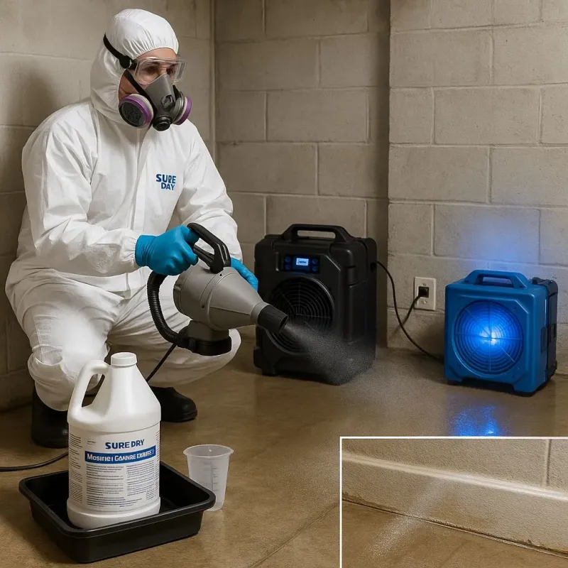 Sanitization and Odor Removal process in Chicago Ridge, IL